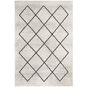 Andiamo Tkaný koberec Bolonia s ornamenty běhoun moderní polypropylen Öko-Tex 100 koberec v krémově šedé, 60 cm x 110 cm Andiamo Tkaný koberec Bolonia s ornamenty běhoun moderní polypropylen Öko-Tex 100 koberec v krémově šedé, 60 cm x 110 cm