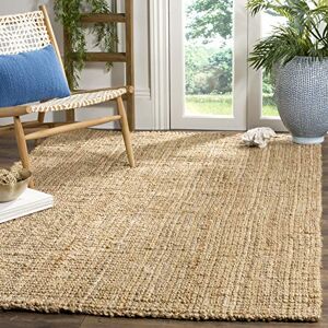 Safavieh Koberec z přírodního vlákna pro obývací pokoj, jídelnu, ložnici kolekce Natural Fiber Collection, krátká předsíň, přírodní, 152 x 152 cm Safavieh Koberec z přírodního vlákna pro obývací pokoj, jídelnu, ložnici kolekce Natural Fiber Collection, krátká předsíň, přírodní, 152 x 152 cm