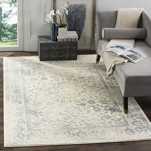 Safavieh Koberec 155 x 229 cm Adirondack Collection Transitional Design, slonová kost a břidlice, snadno udržovatelná syntetická směs, ideální pro obývací pokoj, ložnici, kancelář (ADR109S) Safavieh Koberec 155 x 229 cm Adirondack Collection Transitional Design, slonová kost a břidlice, snadno udržovatelná syntetická směs, ideální pro obývací pokoj, ložnici, kancelář (ADR109S)
