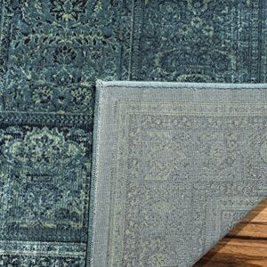 Safavieh Tradiční koberec do obývacího pokoje, jídelny, ložnice – Vintage Collection, krátký vlas, tyrkysový a multi, 79 × 122 cm Safavieh Tradiční koberec do obývacího pokoje, jídelny, ložnice – Vintage Collection, krátký vlas, tyrkysový a multi, 79 × 122 cm