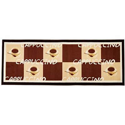 Andiamo Běhoun do kuchyně Cappuccino s krátkým vlasem Běhoun Kuchyňský koberec Kuchyně 67 x 180 cm hnědý Andiamo Běhoun do kuchyně Cappuccino s krátkým vlasem Běhoun Kuchyňský koberec Kuchyně 67 x 180 cm hnědý