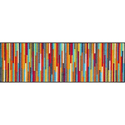 Wash+Dry Rohož, Mikado Stripes 60 x 180 cm, vnitřní a vnější, lze prát vnitřní a vnější použití, lze prát Wash+Dry Rohož, Mikado Stripes 60 x 180 cm, vnitřní a vnější, lze prát vnitřní a vnější použití, lze prát
