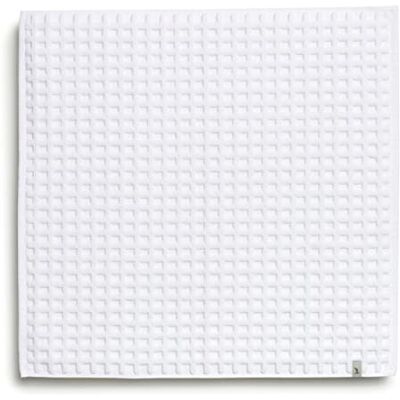 Möve Piquée koupelnový koberec 60 x 60 cm ze 100% bavlny, Snow Möve Piquée koupelnový koberec 60 x 60 cm ze 100% bavlny, Snow