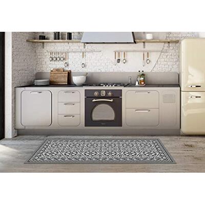 Vilber , Gran Chef Tanger, vinylový koberec, rozměry: 40 x 180 x 0,22 cm, černý Vilber , Gran Chef Tanger, vinylový koberec, rozměry: 40 x 180 x 0,22 cm, černý