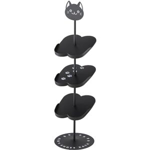 YAMAZAKI 7964 Kids Shoe Rack Cat, černý, ocel/polypropylen, 18 x 18 x 64,5 cm YAMAZAKI 7964 Kids Shoe Rack Cat, černý, ocel/polypropylen, 18 x 18 x 64,5 cm