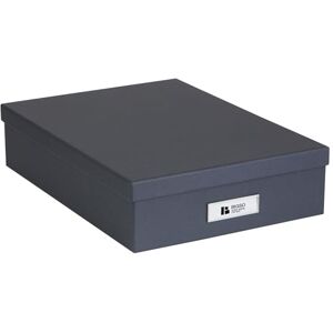 Bigso Box of Sweden Bigso Oskar schránka na dokumenty z dřevovláknité desky, organizér na dokumenty, box na dokumenty pro důležité papíry, úložný box s víkem a okénkem z kovových štítků, 8,4 x 26,9 x 34,8 cm, tmavě šedá Bigso Box of Sweden Bigso Oskar schránka na dokumenty z dřevovláknité desky, organizér na dokumenty, box na dokumenty pro důležité papíry, úložný box s víkem a okénkem z kovových štítků, 8,4 x 26,9 x 34,8 cm, tmavě šedá