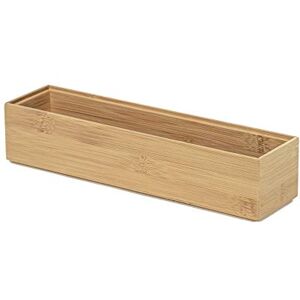 Compactor Organizér z kolekce OSAKA NATURE velikost L – úložný box z přírodního bambusu modulární organizér na příslušenství, do kuchyně, koupelny nebo kanceláře RAN6963 Compactor Organizér z kolekce OSAKA NATURE velikost L – úložný box z přírodního bambusu modulární organizér na příslušenství, do kuchyně, koupelny nebo kanceláře RAN6963