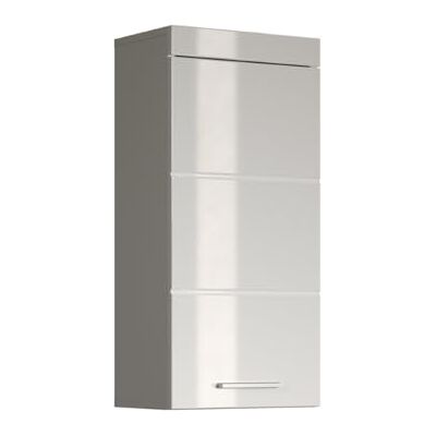 trendteam smart living Amanda závěsná skříňka bílá/bílá vysoký lesk 1 vkládací police (ŠxVxH) 37 x 77 x 23 cm odolná proti poškrábání trendteam smart living Amanda závěsná skříňka bílá/bílá vysoký lesk 1 vkládací police (ŠxVxH) 37 x 77 x 23 cm odolná proti poškrábání