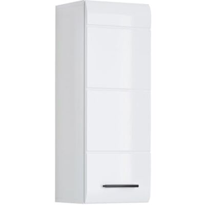 trendteam smart living Skin komoda bílá vysoký lesk závěsná skříň s 1 dvířky (nastavitelná vpravo nebo vlevo) a 1 vkládací police (ŠxVxH) 30 x 77 x 23 cm kontrastní rukojeti trendteam smart living Skin komoda bílá vysoký lesk závěsná skříň s 1 dvířky (nastavitelná vpravo nebo vlevo) a 1 vkládací police (ŠxVxH) 30 x 77 x 23 cm kontrastní rukojeti