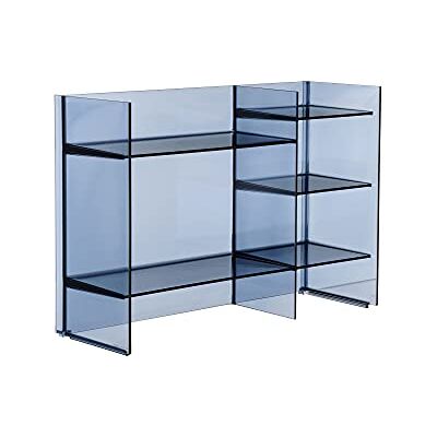 Kartell 09910BL Sound-Rack Regalwand, Bambus, blau, 26 x 53 x 75 cm Kartell 09910BL Sound-Rack Regalwand, Bambus, blau, 26 x 53 x 75 cm