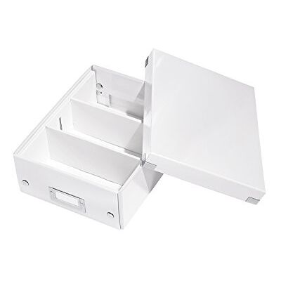 Leitz Organizér Click & Store Wow od , 60570001, šedý karton, bílá malý Leitz Organizér Click & Store Wow od , 60570001, šedý karton, bílá malý
