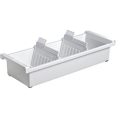 HAN Kartotéka DIN A7 na šířku, moderní design na 1 300 karet, včetně 2 opěrných desek s viditelnými jezdci, 957-0-11, světle šedá HAN Kartotéka DIN A7 na šířku, moderní design na 1 300 karet, včetně 2 opěrných desek s viditelnými jezdci, 957-0-11, světle šedá