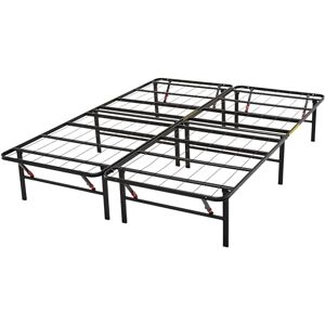 Amazon Basics Rám postele, skládací, korba, montáž bez nářadí, úložný prostor pod postel, jednolůžko, 135 x 190 x 35,5 cm, černý Amazon Basics Rám postele, skládací, korba, montáž bez nářadí, úložný prostor pod postel, jednolůžko, 135 x 190 x 35,5 cm, černý