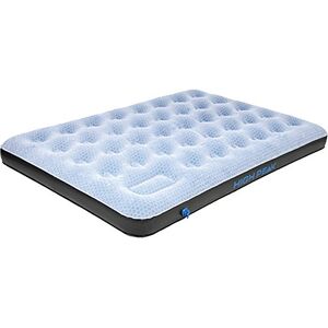 High Peak Unisex Double Comfort Plus nafukovací postel, s integrovanou nožní pumpičkou a protiskluzovou funkcí, prodyšná, pro vnitřní i venkovní použití, šedá/modrá/černá, XL High Peak Unisex Double Comfort Plus nafukovací postel, s integrovanou nožní pumpičkou a protiskluzovou funkcí, prodyšná, pro vnitřní i venkovní použití, šedá/modrá/černá, XL