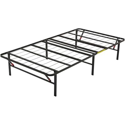 Amazon Basics Rám postele, sklopný, plošina, montáž bez nářadí, úložný prostor pod postel, jednolůžko, 90 x 190 x 35,5 cm, černý Amazon Basics Rám postele, sklopný, plošina, montáž bez nářadí, úložný prostor pod postel, jednolůžko, 90 x 190 x 35,5 cm, černý