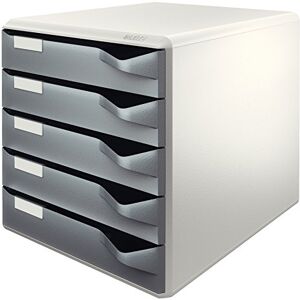 Leitz Sada zásuvek 52800089, poštovní sada, 5 zásuvek, světle šedá/tmavě šedá Leitz Sada zásuvek 52800089, poštovní sada, 5 zásuvek, světle šedá/tmavě šedá
