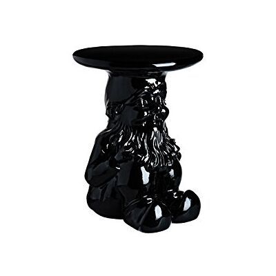 Kartell Napoleon Tisch, Plastik, schwarz, 40 x 44 x 40 cm Kartell Napoleon Tisch, Plastik, schwarz, 40 x 44 x 40 cm