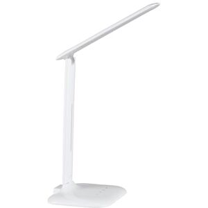 Eglo LED stolní lampa Caupo, 1 plamenná stolní lampa s dotykem, změna barvy (teplá, neutrální, studená), stmívatelná, lampa na psací stůl z kvalitního plastu a oceli, kancelářská lampa v bílé barvě Eglo LED stolní lampa Caupo, 1 plamenná stolní lampa s dotykem, změna barvy (teplá, neutrální, studená), stmívatelná, lampa na psací stůl z kvalitního plastu a oceli, kancelářská lampa v bílé barvě