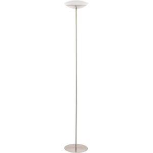 Eglo connect LED stojací lampa Frattina-C, 1 žárovková stojací lampa z oceli a plastu v nikl-matném provedení, bílá, změna barvy (teplá, neutrální, studená), RGB, stmívatelná, lampa se stupňovitým Eglo connect LED stojací lampa Frattina-C, 1 žárovková stojací lampa z oceli a plastu v nikl-matném provedení, bílá, změna barvy (teplá, neutrální, studená), RGB, stmívatelná, lampa se stupňovitým