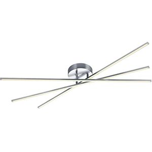 TRIO LIGHTING FOR YOU Trio Leuchten LED stropní svítidlo Tiriac 671610307, kov, matný nikl, akryl bílý, 3 x 8,5 W, spínač stmívače TRIO LIGHTING FOR YOU Trio Leuchten LED stropní svítidlo Tiriac 671610307, kov, matný nikl, akryl bílý, 3 x 8,5 W, spínač stmívače