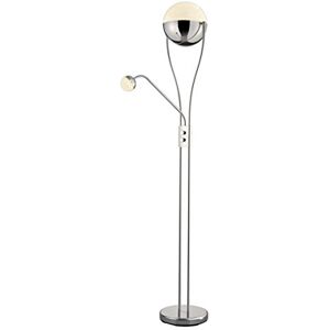 TRIO LIGHTING FOR YOU Trio Leuchten LED stojací lampa 478310206 Chris, kov chrom, akrylové stínítko, 22 wattů a 3,8 W LED, 52 x 30 x 180 cm TRIO LIGHTING FOR YOU Trio Leuchten LED stojací lampa 478310206 Chris, kov chrom, akrylové stínítko, 22 wattů a 3,8 W LED, 52 x 30 x 180 cm