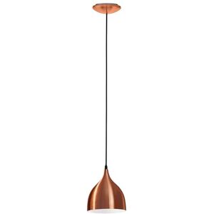 Eglo Závěsné svítidlo Coretto, závěsná lampa s 1 žárovkou, závěsné svítidlo z kovu v kartáčované mědi, lampa na jídelní stůl, závěsná lampa do obývacího pokoje s objímkou E27, Ø 17 cm Eglo Závěsné svítidlo Coretto, závěsná lampa s 1 žárovkou, závěsné svítidlo z kovu v kartáčované mědi, lampa na jídelní stůl, závěsná lampa do obývacího pokoje s objímkou E27, Ø 17 cm