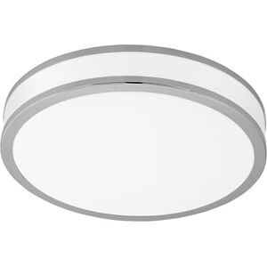 Eglo LED stropní svítidlo Palermo 2, 1 svíticí stropní svítidlo, materiál: ocel a plast, barva: chrom, bílá, Ø: 28 cm Eglo LED stropní svítidlo Palermo 2, 1 svíticí stropní svítidlo, materiál: ocel a plast, barva: chrom, bílá, Ø: 28 cm