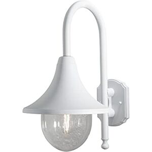 Konstsmide Bari 7237-250 nástěnné svítidlo / B: 25 cm H: 36 cm V: 44 cm / 1x75 W / IP44 / lakovaný hliník / matná bílá Konstsmide Bari 7237-250 nástěnné svítidlo / B: 25 cm H: 36 cm V: 44 cm / 1x75 W / IP44 / lakovaný hliník / matná bílá
