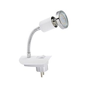 Briloner Svítidla LED svítidlo do zásuvky "CLIP" s flexibilním ramenem, vč. vypínače, 250 lumenů, 3 000 kelvinů, bílé Briloner Svítidla LED svítidlo do zásuvky "CLIP" s flexibilním ramenem, vč. vypínače, 250 lumenů, 3 000 kelvinů, bílé