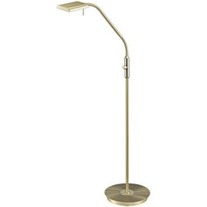 TRIO LIGHTING FOR YOU Trio Leuchten LED stojací lampa Bergamo 420910108, kovová mosaz matná, vč. 12 wattů LED, stmívač TRIO LIGHTING FOR YOU Trio Leuchten LED stojací lampa Bergamo 420910108, kovová mosaz matná, vč. 12 wattů LED, stmívač