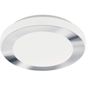 Eglo LED stropní svítidlo Carpi, stropní svítidlo koupelna, lampa do koupelny z kovu v chromu a plastu v bílé, svítidlo do vlhkých prostor teplá bílá, IP44, Ø 30 cm Eglo LED stropní svítidlo Carpi, stropní svítidlo koupelna, lampa do koupelny z kovu v chromu a plastu v bílé, svítidlo do vlhkých prostor teplá bílá, IP44, Ø 30 cm