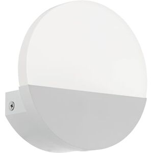 Eglo LED nástěnná lampa Metrass 1, 1 nástěnné svítidlo, nástěnné osvětlení pro interiér z hliníku a satinovaného plastu, lampa do obývacího pokoje v bílé barvě, LED lampa do chodby kulatá, teplá bílá Eglo LED nástěnná lampa Metrass 1, 1 nástěnné svítidlo, nástěnné osvětlení pro interiér z hliníku a satinovaného plastu, lampa do obývacího pokoje v bílé barvě, LED lampa do chodby kulatá, teplá bílá