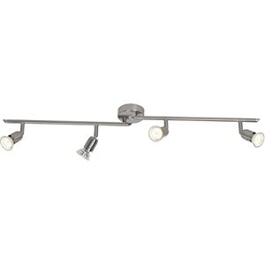 Brilliant Lampa Loona LED Spotrohr 4flg železná 4x LED-PAR51, GU10, 3W včetně reflektorových žárovek LED, (250 lm, 3000 K) Paže otočné/hlavy otočné Brilliant Lampa Loona LED Spotrohr 4flg železná 4x LED-PAR51, GU10, 3W včetně reflektorových žárovek LED, (250 lm, 3000 K) Paže otočné/hlavy otočné