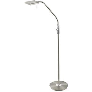 TRIO LIGHTING FOR YOU Trio svítidla LED stojací lampa Bergamo 420910107, kov nikl matný, vč. 12 W LED, senzor stmívače TRIO LIGHTING FOR YOU Trio svítidla LED stojací lampa Bergamo 420910107, kov nikl matný, vč. 12 W LED, senzor stmívače