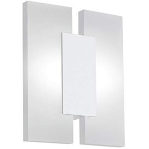 Eglo LED nástěnné svítidlo Metrass 2, stropní lampa se 2 žárovkami, moderní nástěnné osvětlení pro vnitřní použití z hliníku v bílé a satinované plastu, lampa do obývacího pokoje, LED lampa na chodbu, teplá bílá Eglo LED nástěnné svítidlo Metrass 2, stropní lampa se 2 žárovkami, moderní nástěnné osvětlení pro vnitřní použití z hliníku v bílé a satinované plastu, lampa do obývacího pokoje, LED lampa na chodbu, teplá bílá