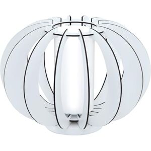 Eglo Stolní lampa Stellato 2, noční stolek ocel v bílé barvě, dřevo, sklo v bílé objímce E27 Eglo Stolní lampa Stellato 2, noční stolek ocel v bílé barvě, dřevo, sklo v bílé objímce E27