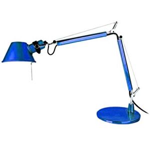 Artemide Stolní lampa s podstavcem Tolomeo Micro, délka 45 cm, výška 37 cm, max. 73 cm, modrá, standard Artemide Stolní lampa s podstavcem Tolomeo Micro, délka 45 cm, výška 37 cm, max. 73 cm, modrá, standard