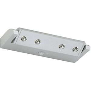 Briloner Svítidla pod kuchyňskou linku se senzorem, 4 LED, titanová/stříbrná 2269-041 Briloner Svítidla pod kuchyňskou linku se senzorem, 4 LED, titanová/stříbrná 2269-041