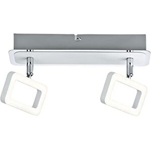 Paulmann Spotlight Frame 2x5W bílý matný/chrom 230V kov Paulmann Spotlight Frame 2x5W bílý matný/chrom 230V kov
