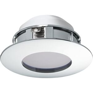 Eglo Vestavný LED reflektor Pineda, bodové světlo z plastu, vestavné svítidlo v chromu, vestavné bodové světlo ploché, Ø 7,8 cm Eglo Vestavný LED reflektor Pineda, bodové světlo z plastu, vestavné svítidlo v chromu, vestavné bodové světlo ploché, Ø 7,8 cm