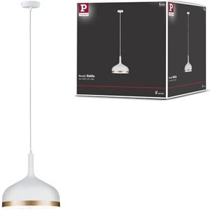 Paulmann 79628 Neordic Embla závěsné svítidlo max. 1x20W závěsná lampa pro E27 žárovky stropní svítidlo bílá matná/zlatá 230 V kov bez žárovky Paulmann 79628 Neordic Embla závěsné svítidlo max. 1x20W závěsná lampa pro E27 žárovky stropní svítidlo bílá matná/zlatá 230 V kov bez žárovky