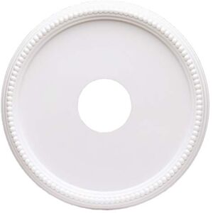 Westinghouse Lighting 77733 40 cm stropní clona, bílá, kulatá, lemovaná Westinghouse Lighting 77733 40 cm stropní clona, bílá, kulatá, lemovaná