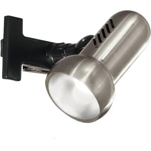 Eglo Lampička na čtení k upnutí Manhattan, lampa se svorkou na postel a psací stůl, lampa s klipem z kovu v matné niklové barvě a plastu v černé barvě, upínací bodovka, lampa do postele s objímkou E27 Eglo Lampička na čtení k upnutí Manhattan, lampa se svorkou na postel a psací stůl, lampa s klipem z kovu v matné niklové barvě a plastu v černé barvě, upínací bodovka, lampa do postele s objímkou E27