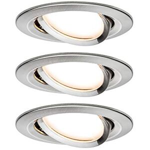 Paulmann Premium EBL Set Coin Slim stmívatelná kulatá otočná LED 3 x 6,8 W 2700K 230 V 51 mm železo / hliník Paulmann Premium EBL Set Coin Slim stmívatelná kulatá otočná LED 3 x 6,8 W 2700K 230 V 51 mm železo / hliník