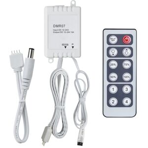 Paulmann 70461 YourLED stmívací / spínací regulátor pro LED pásek s IR dálkovým ovládáním Příslušenství pro proužek bílá max. 60W 12V DC řízení světelného pásma Paulmann 70461 YourLED stmívací / spínací regulátor pro LED pásek s IR dálkovým ovládáním Příslušenství pro proužek bílá max. 60W 12V DC řízení světelného pásma