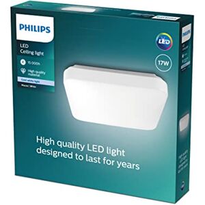 Philips MyLiving LED stropní světlo, Mauve, 2000 lumenů, 17 W, bílé, čtvercové Philips MyLiving LED stropní světlo, Mauve, 2000 lumenů, 17 W, bílé, čtvercové