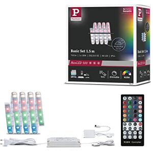 Paulmann MaxLED RGBW základní sada potažená 1,5 m 18 W s funkcí změny barev Paulmann MaxLED RGBW základní sada potažená 1,5 m 18 W s funkcí změny barev