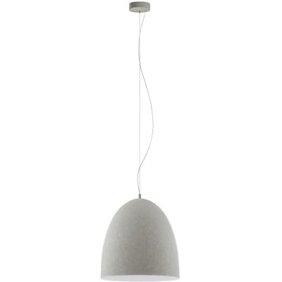 Eglo Závěsné svítidlo Sarabia, závěsná lampa 1 žárovka, závěsné svítidlo z kovu v šedé barvě se vzhledem betonu, lampa na jídelní stůl, lampa do obývacího pokoje závěsná s objímkou E27, Ø 40,5 cm Eglo Závěsné svítidlo Sarabia, závěsná lampa 1 žárovka, závěsné svítidlo z kovu v šedé barvě se vzhledem betonu, lampa na jídelní stůl, lampa do obývacího pokoje závěsná s objímkou E27, Ø 40,5 cm
