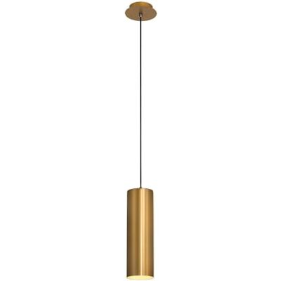 SLV ENOLA závěsné svítidlo, stmívatelné LED stropní svítidlo, stropní lampa, závěsná lampa do obývacího pokoje, baru, jídelny max. 60 W, vč. rozety, válcové, hliník, E27, zlatá SLV ENOLA závěsné svítidlo, stmívatelné LED stropní svítidlo, stropní lampa, závěsná lampa do obývacího pokoje, baru, jídelny max. 60 W, vč. rozety, válcové, hliník, E27, zlatá
