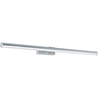 Eglo LED nástěnná lampa Vadumi, osvětlení zrcadla, nástěnné svítidlo z plastu, koupelna lampa v chromu, bílá, LED svítidlo do vlhkých prostor neutrální bílá, IP44, L 78 cm Eglo LED nástěnná lampa Vadumi, osvětlení zrcadla, nástěnné svítidlo z plastu, koupelna lampa v chromu, bílá, LED svítidlo do vlhkých prostor neutrální bílá, IP44, L 78 cm